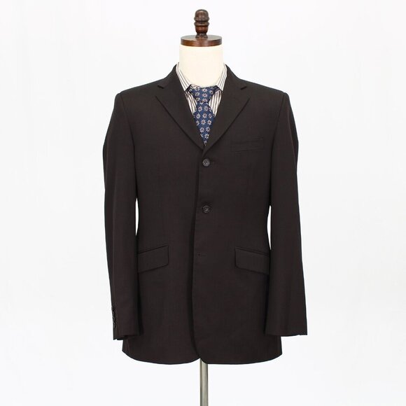 Topman Other - Topman 42R Brown Solid 3-Button Sport Coat Blazer Jacket G541
